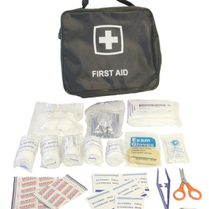 24 Piece First Aid Kit In Waterproof Nylon Bag