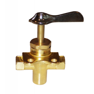 6mm Brass 3-Way Fuel Tank Selector Valve