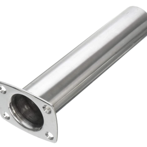 Stainless Steel 90 Flush Mount Rod Holder With Holding Tube