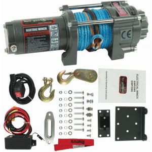 EWP 3500 Runva 12v Electric Winch With Synthetic Rope