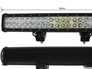 Single LED Spot Light Bar 505x80mm
